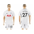 Tottenham Hotspur #27 Wimmer White Home Soccer Club Jersey