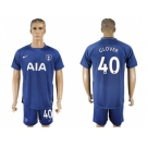 Tottenham Hotspur #40 Glover Away Soccer Club Jersey