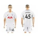 Tottenham Hotspur #45 Walkes White Home Soccer Club Jersey