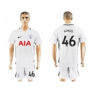 Tottenham Hotspur #46 Amos White Home Soccer Club Jersey