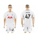 Tottenham Hotspur #47 Miller White Home Soccer Club Jersey