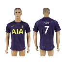 Tottenham Hotspur #7 Son Sec Away Soccer Club Jersey