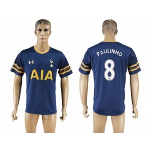 Tottenham Hotspur #8 Paulinho Away Soccer Club Jersey1