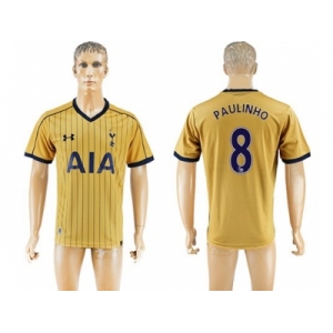 Tottenham Hotspur #8 Paulinho Sec Away Soccer Club Jersey