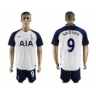 Tottenham Hotspur #9 Soldado White Home Soccer Club Jersey