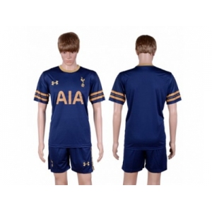 Tottenham Hotspur Blank Away Soccer Club Jersey4