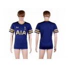 Tottenham Hotspur Blank Away Soccer Club Jersey5