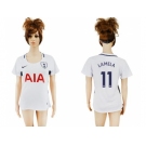 Women's Tottenham Hotspur #11 Lamela Home Soccer Club Jersey