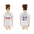 Women's Tottenham Hotspur #27 Wimmer Home Soccer Club Jersey