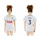 Women's Tottenham Hotspur #3 Rose Home Soccer Club Jersey