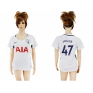 Women's Tottenham Hotspur #47 Miller Home Soccer Club Jersey