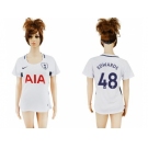 Women's Tottenham Hotspur #48 Edwards Home Soccer Club Jersey