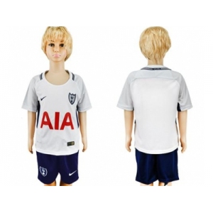 Tottenham Hotspur Blank Home Kid Soccer Club Jersey1