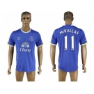 Everton #11 Mirallas Home Soccer Club Jersey3