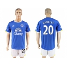 Everton #20 Barkley Home Soccer Club Jersey