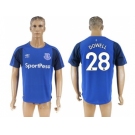 Everton #28 Dowell Home Soccer Club Jersey1