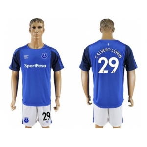 Everton #29 Calvert-Lewin Home Soccer Club Jersey