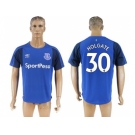 Everton #30 Holgate Home Soccer Club Jersey1