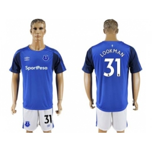 Everton #31 Lookman Home Soccer Club Jersey