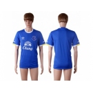 Everton Blank Home Soccer Club Jersey3