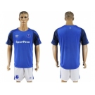 Everton Blank Home Soccer Club Jersey