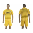 Boca Juniors Blank Away Soccer Club Jersey2