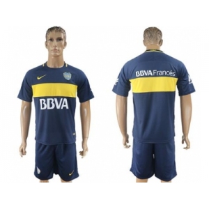 Boca Juniors Blank Home Soccer Club Jersey1