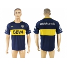 Boca Juniors Blank Home Soccer Club Jersey