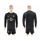 Orlando City SC Blank Black Long Sleeves Goalkeeper Soccer Club Jersey