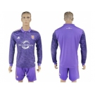 Orlando City SC Blank Home Long Sleeves Soccer Club Jersey