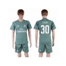 Real Madrid #30 Luca Green Goalkeeper Soccer Club Jersey