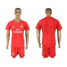 Real Madrid Blank Red Goalkeeper Soccer Club Jersey