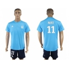 Marseille #11 Payet Away Soccer Club Jersey