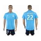 Marseille #22 Batshuayi Away Soccer Club Jersey