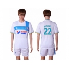 Marseille #22 Batshuayi Home Soccer Club Jersey1