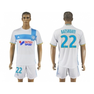 Marseille #22 Batshuayi Home Soccer Club Jersey2