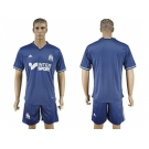 Marseille Blank Away Soccer Club Jersey2