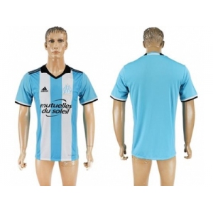 Marseille Blank Sec Away Soccer Club Jersey1