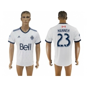 Vancouver Whitecaps FC #23 Manneh Home Soccer Club Jersey