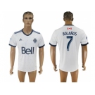 Vancouver Whitecaps FC #7 Bolanos Home Soccer Club Jersey