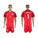 USA #1 Howard Away Soccer Country Jersey2