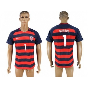 USA #1 Howard Away Soccer Country Jersey