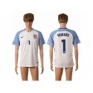 USA #1 Howard Home Soccer Country Jersey1