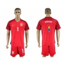 USA #1 Howard Red Rainbow Soccer Country Jersey