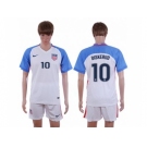 USA #10 Diskerud Home Soccer Country Jersey