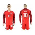 USA #10 LLOYD Away Long Sleeves Soccer Country Jersey