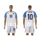 USA #10 Lloyd Home Soccer Country Jersey