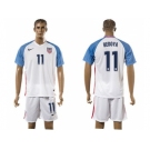 USA #11 Bedoya Home Soccer Country Jersey1