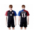 USA #13 Morgan Away(Three Star) Soccer Country Jersey