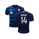 USA #14 Robinson Away Soccer Country Jersey